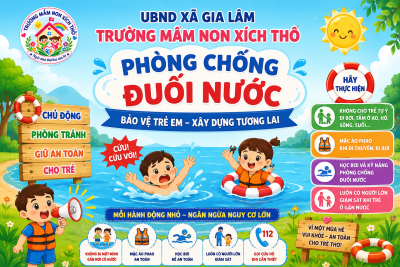 TUYÊN TRUYỀN PHÒNG CHỐNG ĐUỐI NƯỚC CHO TRẺ EM TRONG DỊP HÈ