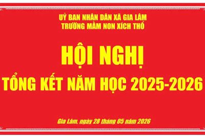 TỔNG KẾT NĂM HỌC 2025 – 2026 VÀ VUI TẾT THIẾU NHI 1/6