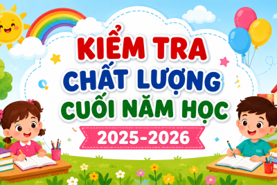 HOẠT ĐỘNG KIỂM TRA CHẤT LƯỢNG CUỐI NĂM HỌC 2025-2026